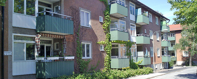 Klackvägen, Stockholmhem